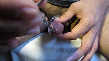Preview 3 of Puzzy Licking Video - Inserted a steel toy till I popped
