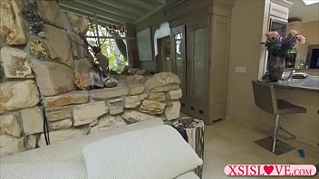 Preview 1 of Lip Biting - Sneaky stepbro gives stepsister a surprise anal fuck