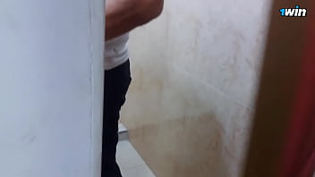 Preview 1 of Desitits - Eating a coworker&#039_s ass in the company bathroom