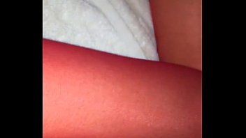 Preview 2 of Cesh Car - Wife red pantyhose handjob footjob