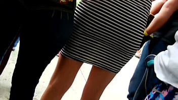 Preview 2 of Film Style Sex Video - vestido entallado en el festival de la escuela