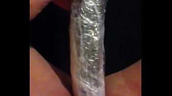 Preview 1 of Toilet Fuck Maid - Homemade dildo fuck
