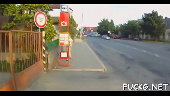 Preview 1 of Havoc In Public - Sucking large cock on a spy livecam
