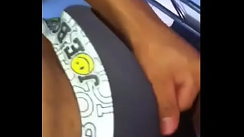 Preview 1 of Straight Guys Bonner Test - corrida en cabina de ciber