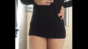 Preview 1 of Home Porn Lesbian - Strip teasing