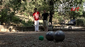 Preview 1 of Sunny Vf - Lovely french brunette Amel Annogas sex meditation
