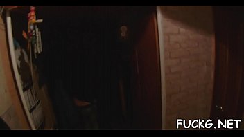 Preview 1 of Skyla Hot Showers - Guy in glasses bangs a slut