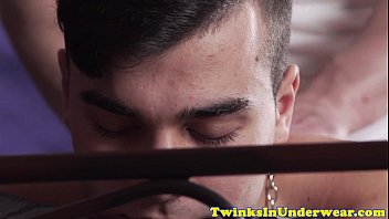 Preview 1 of Japan Traditiona - Amateur twink assfingered while jerking off