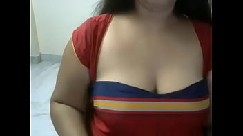 Preview 4 of Spit In The Pussy - Big tits bhabi on webcam
