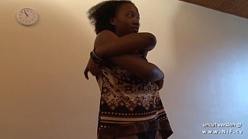 Preview 1 of Fastaim Riyl - 1st time anal young french black during a casting couch with a big white dick