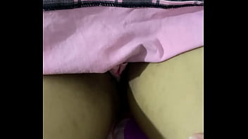 Preview 3 of Not Relly Doll - home video of TEENS18  in miniskirt. virgin asks her master for anal sex. Gostosa. perfect tits. thin