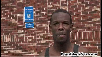 Preview 1 of Pregnant A Wife - blacks on boys gay hardcore bareback fuck video 18