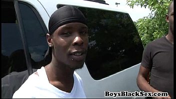 Preview 1 of X Homestr - Blacks On Boys -Gay Hardcore Bareback Fuck Video 23