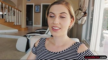 Preview 1 of Asiya Sex Vedios - Blonde stepsis Niki Snow gives head and gets pounded good