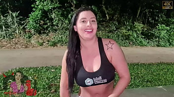 Preview 1 of Jena Clendenen - Conheci um seguidor no Bosque Maia em Guarulhos e fomos foder no meio do mato!