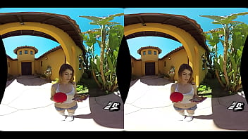 Preview 2 of China Niceular - Hot Girl Playing Pokemon Go Gets Fucked! (VR)