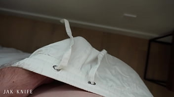 Preview 1 of Dpp Dap Dv - My BIG TITTY NEIGHBOR caught me spying,  now I have to pay the price - Chloe Surreal
