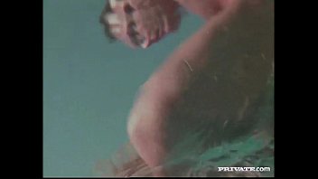 Preview 3 of Nirali Sex Video - Threesome by the Pool with Draguitsa
