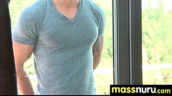 Preview 1 of Gay Round Ass Big Dick - Best Of Nuru Massage 1