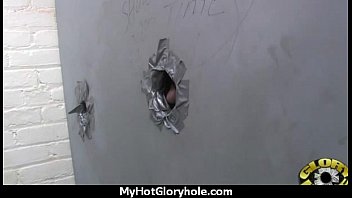 Preview 4 of Polis Melayu Sex - Black Chick Gives Gloryhole Blowjob 24