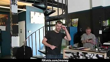 Preview 3 of Sannylonex - Tight teen fucks a man in front of the camera for cash 15
