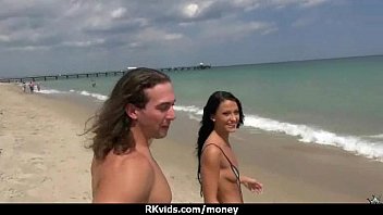 Preview 2 of Anal Be2 - Tight teen fucks a man in front of the camera for cash 6