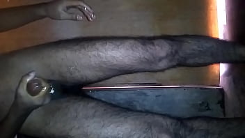 Preview 3 of Granny Masterbates - stroking my juicy bog cock with cumshot