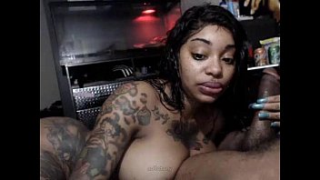 Preview 1 of Gangbang Girlfriend Gd - huge ass black tattooed milf gets big facial by bbc