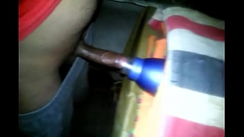 Preview 4 of Teen Temptation - Indian boy thrusting his dick in bottle