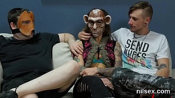 Preview 3 of Shemale With Koms - Nasty cutie was brought in butt hole nuthouse for uninhibited therapy