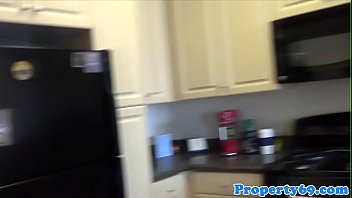 Preview 1 of Youthful Boy Uncut - Amateur realtor deepthroats during viewing