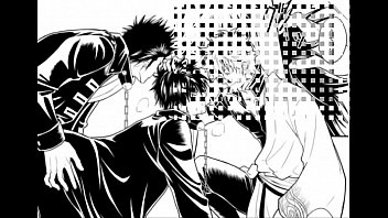Preview 3 of 3 Girls A Boy - 近藤＋銀時&times_土方 銀魂 鎖縛ポルノフラフィー