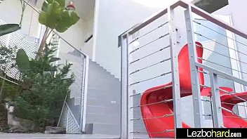 Preview 3 of Pwag Treshom - Lovely Sexy Lesbo Girls (Mandy Muse &amp_ Jenna Sativa) Playing On Camera video-20