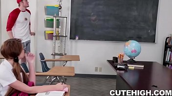 Preview 1 of Aarron And Tyler - Cute Joseline Kelly Giving Head and Stuffed