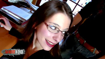 Preview 1 of Ayah Kuat Anal - Cute brunettes gets fucked by 2 handsome guys with big cocks