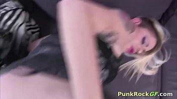 Preview 3 of Fat Chu Guy - Blonde babe with tattooed anus