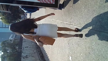 Preview 2 of Mia Khalifa Sexy Naked - voyeur vestidito transparente