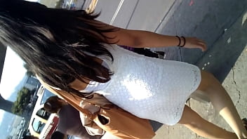 Preview 4 of Mia Khalifa Sexy Naked - voyeur vestidito transparente
