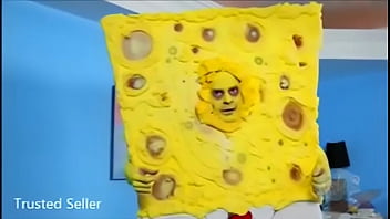 Preview 1 of Momson Fak Com - Teen giving head to sponge bob