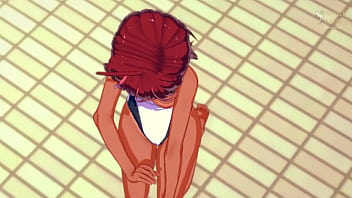Preview 4 of Malu - Uruka Takemoto need motivation before swimming competition - We Never Learn Bokuben