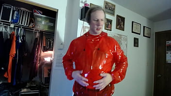 Preview 1 of Hd Xxxx 2019 - MY PVC HOODIE Video
