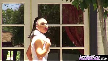Preview 1 of Ejaculation Complitation - Anal Sex Tape With Big Wet Oiled Butt Horny Girl (london keyes) clip-22