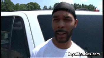 Preview 1 of Tube Videos Voyeir - Blacks On Boys -Interracial Bareabck Hardcore Fuck Video 07