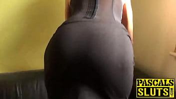 Preview 1 of Finland Crossdressers - Horny Eva Johnson works out her pussy with Pascals help