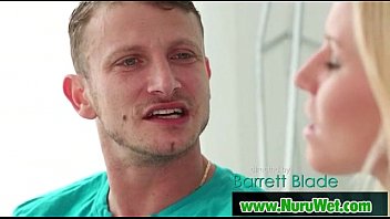 Preview 1 of Ebony Tube Bbw - Japanese Nuru Massage And Hardcore Fuck On Air Matress 06