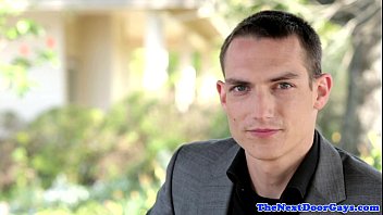 Preview 1 of College Sex Competetion - Tattooed stud wanking at home