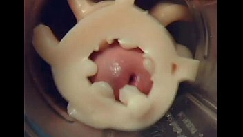 Preview 2 of Piss Tiny Teen - Straight fucks a fake vagina