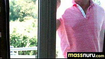 Preview 1 of Lndian Village Fields - busty teen gives nuru sex massage 14