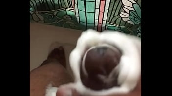 Preview 4 of Small Socks Feet - SOAPY BBC SOLO SHOWER