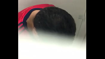 Preview 4 of Jakarta Awek - espiando spy guy cagando ba&ntilde_o publico